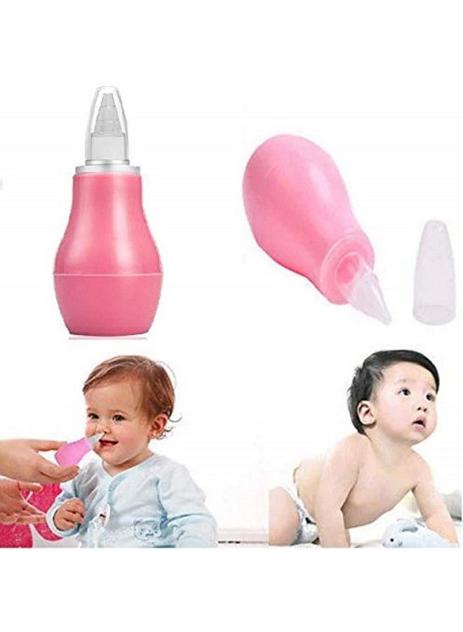 BabyGo Baby Nose Cleaner;Nasal Vacuum Sucker Mucus Snot Aspirator For Babies (Pink) - Image 3