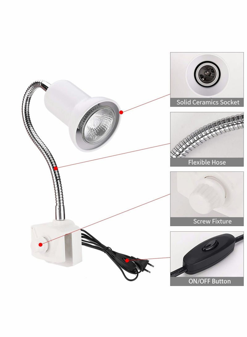 KASTWAVE مصباح حرارة زواحف 25 واط لنقطة الاستحمام للأكواريوم - Image 3