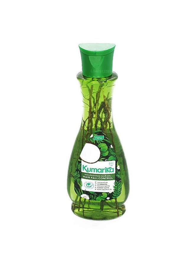 kumarika 100 Natural Mix Ayurveda Herbal Kumarika Hair Oil For All Hair Types 200ML Hair Fall Control - Image 3