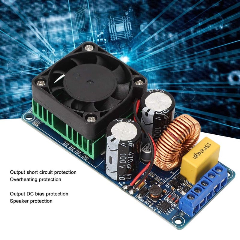 IRS2092S Class D Digital Power Amplifier Board 500W HiFi Audio Amplifier Module - Image 3