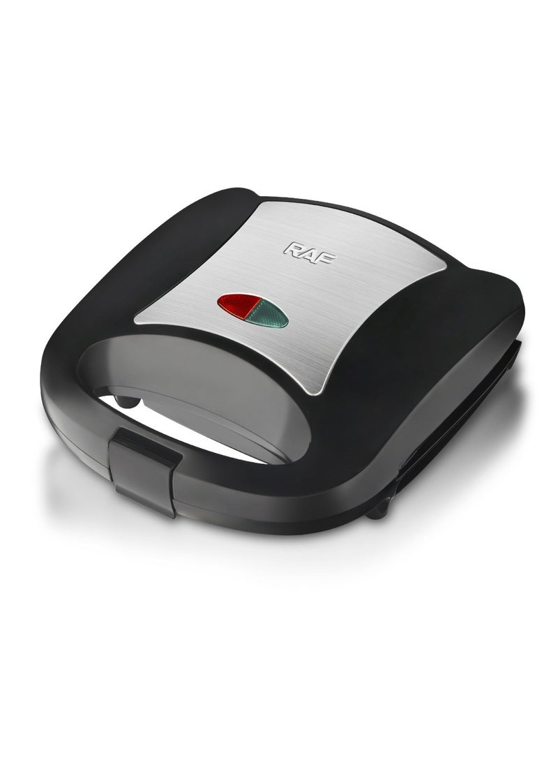 آر إيه أف ماكينة صنع الوافل المنزلية ذات الوجهين للتدفئة، ماكينة الإفطار متعددة الوظائف، ماكينة الخبز - Image 4