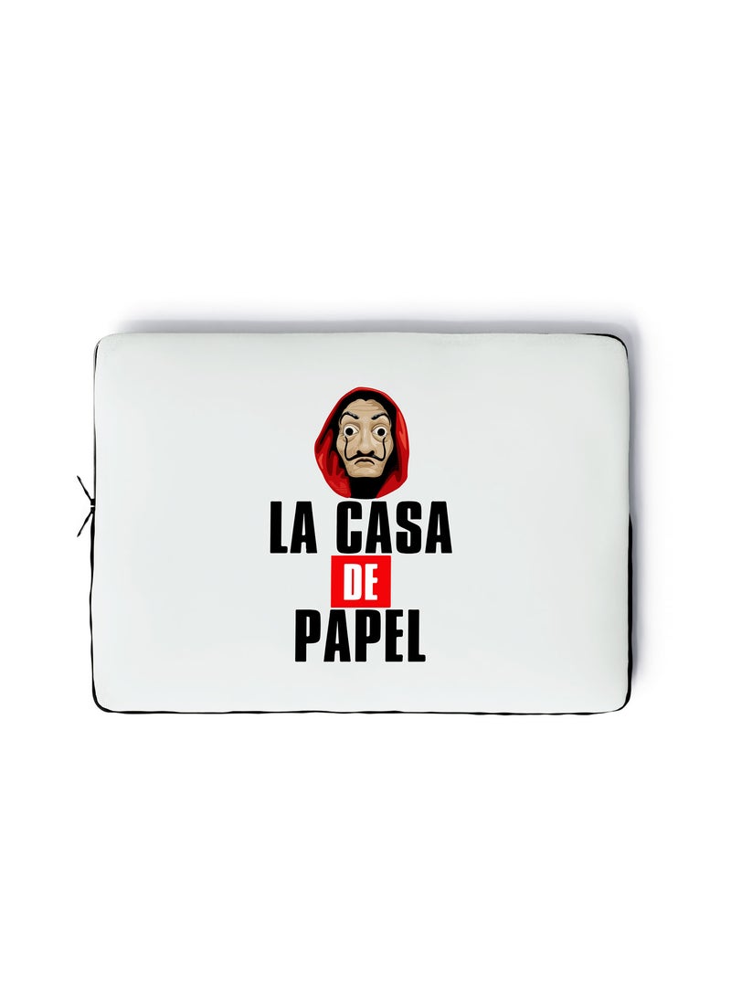 LOUD UNIVERSE Laptop Sleeve 13 inch Money Heist La Casa De Papel Minimalist Netflix Tablet Sleeve - Image 1