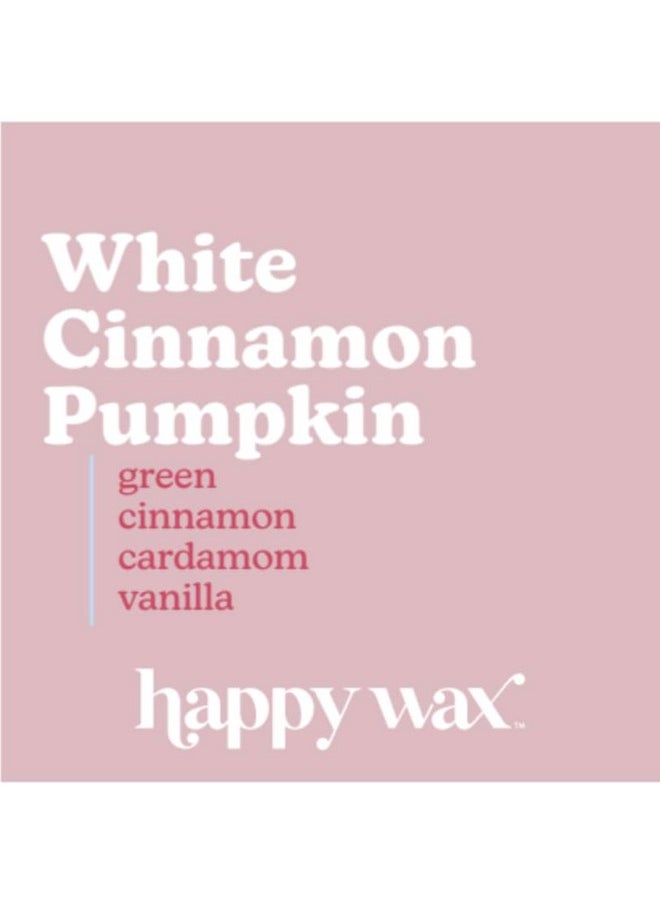 Happy Wax Classic Pumpkin Collection Scented Natural Soy Wax Melts - 6 Total Oz. of Scented Wax Melts, Collection Includes 2oz Pumpkin Spice Latte, 2oz Pumpkin Souffle, and 2oz White Cinnamon Pumpkin - pzsku/Z6E123CF0DE899F6DDB70Z/45/_/1740982422/c9e51b94-748d-4644-abaa-8f332fa3a553