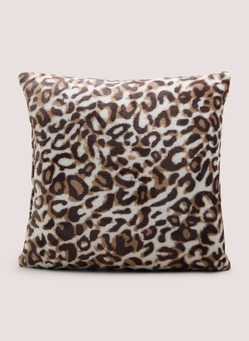 ماتلان Leopard Cushion Brown
