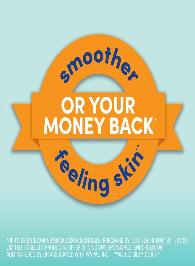 BIC Comfort 3 Refillable Disposable Razors for Men, 1 Handle and 14 Cartridges With 3 Blades, 15 Piece Razor Kit for Men - Image 2