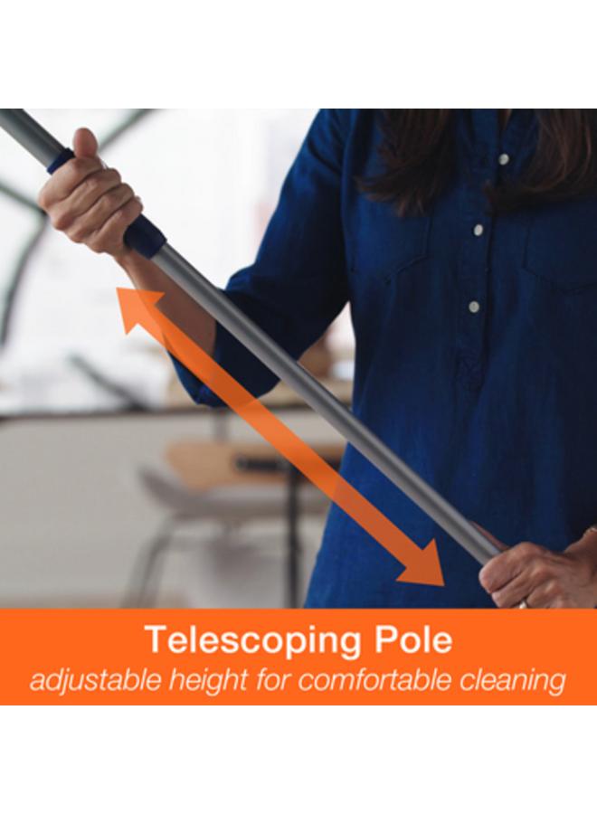 BONA Premium Microfiber Hard SurfMop and Duster Blue and White - Image 4