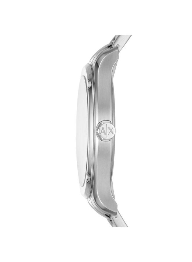 ارماني اكسشينج Men Stainless Steel Analog Wrist Watch AX7131SET with Necklace Set - Image 3