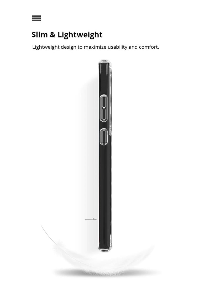 Wtech TPU Hand Grip Air Pillow Case Cover For Vivo V29 5G 2023 Clear/Grey - Image 5