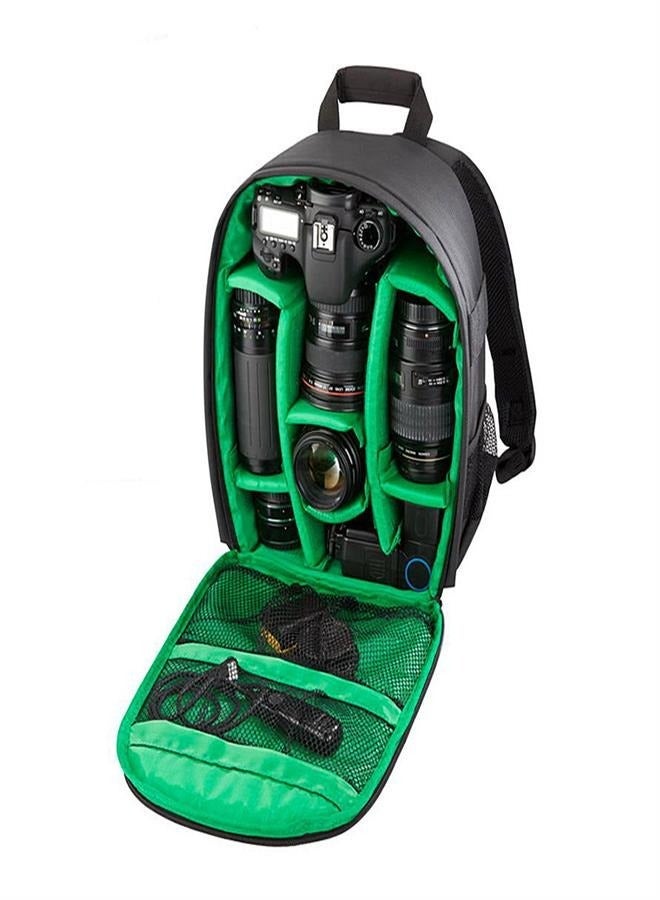 General Camera Backpack Waterproof Camera Backpack Outdoor Camera Backpack SLR Bag for Canon Nikon Sony Fuji Samsung Casio Panasonic Pentax Ricoh Olympus Leica Orange  - Image 2