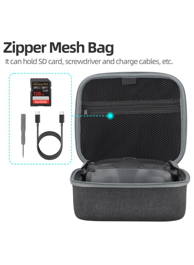 SYOSI Goggles N3 Carrying Case, Portable Travel Bag Storage Case For DJI Goggles N3 Accessories, Storage Hard Case Travel Handbag Compatible With DJI Avata 2 Goggles 3/Avata Goggles 2  - Image 3