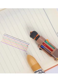 Cartoon Ballpoint Pen, Korean, Multifunctional, Ballpoint Pen, Blue, Black, Red, Pink, Orange, Yellow, Green, Blue, Purple, Brown, 8 Colors-Beige - pzsku/Z6E12BB22E291B7E9CCFCZ/45/_/1723290541/b6aa0d15-1dc0-4c06-87f6-7a5093b514db