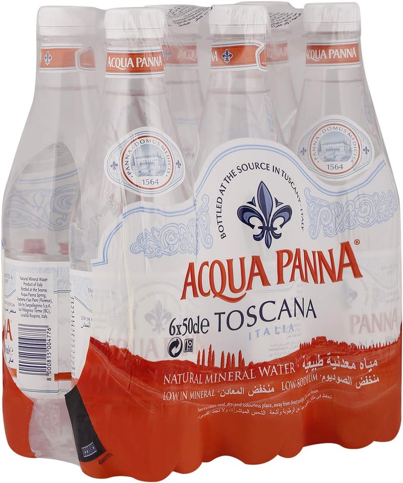 Acqua Panna Natural Mineral Water - 500 ml (Pack of 24) - Image 4