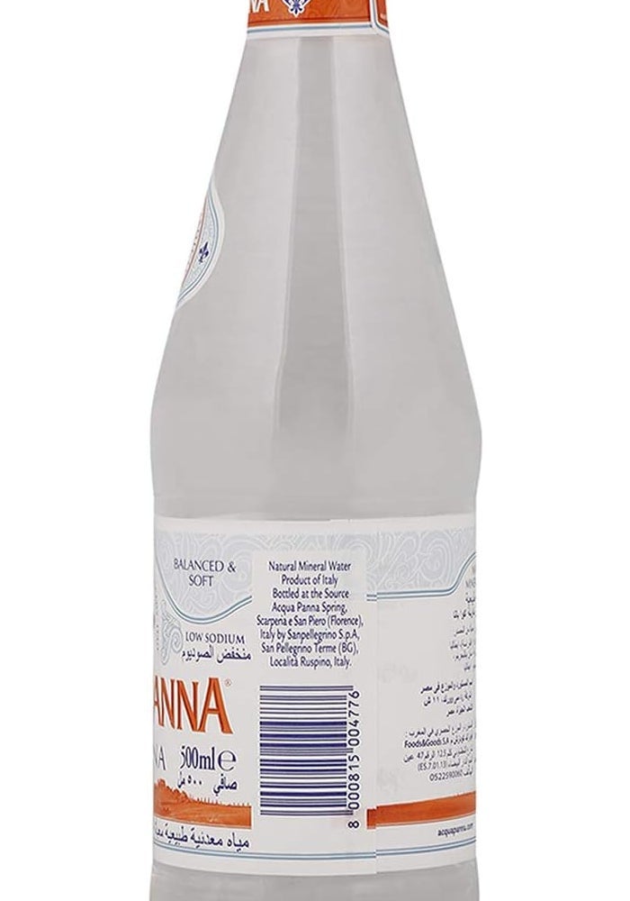 Acqua Panna Natural Mineral Water - 500 ml (Pack of 24) - Image 2