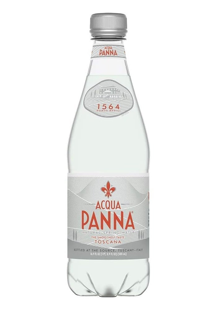 Acqua Panna Natural Mineral Water - 500 ml (Pack of 24) - Image 3
