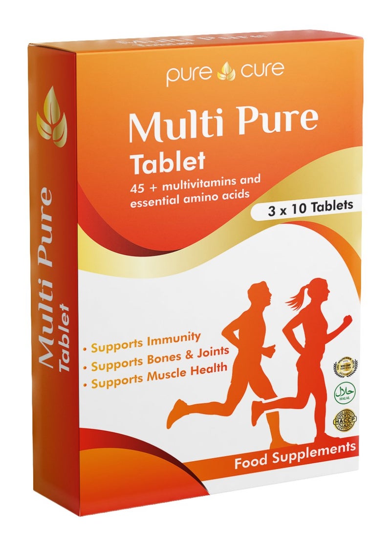 Mulit Pure 45+ Multi Vitamins 30 Tablets