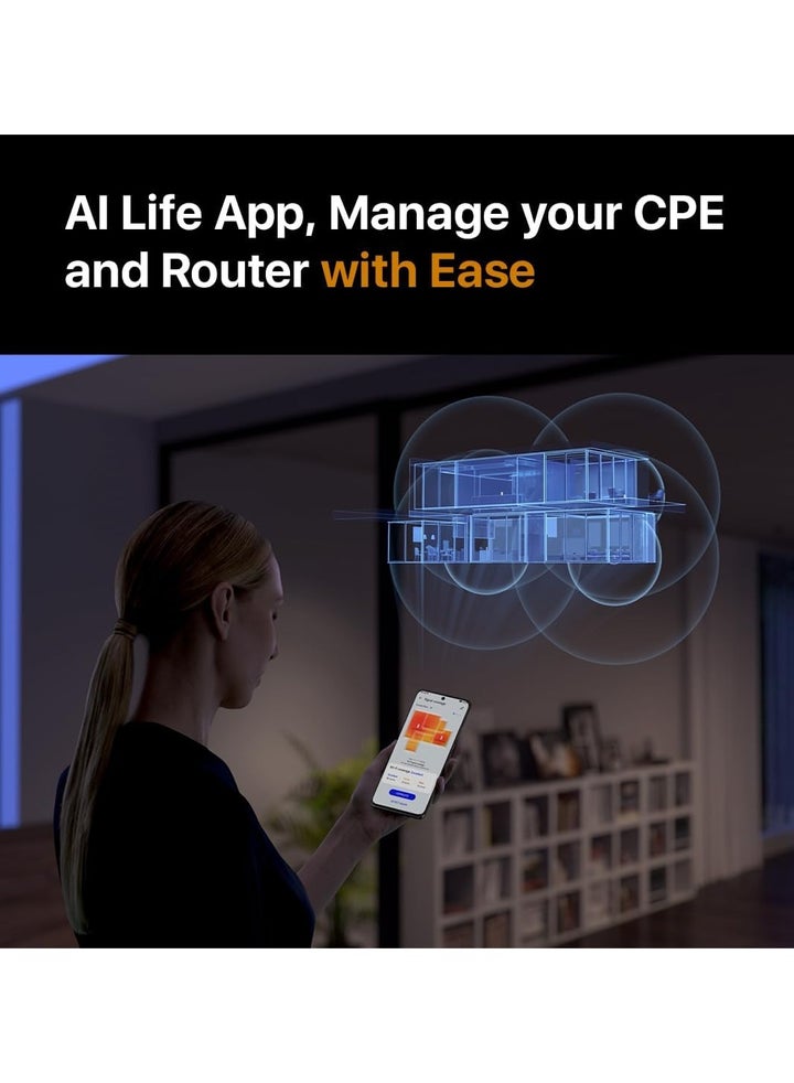 Buy Zowee Technology 5G CPE 5, WiFi 6 5G Dual Band Home Sim Router, 3 ...