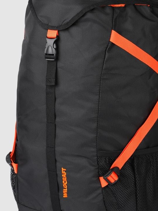 Wildcraft Explorer, 50 L, Black Orange, Rucksack - Image 5