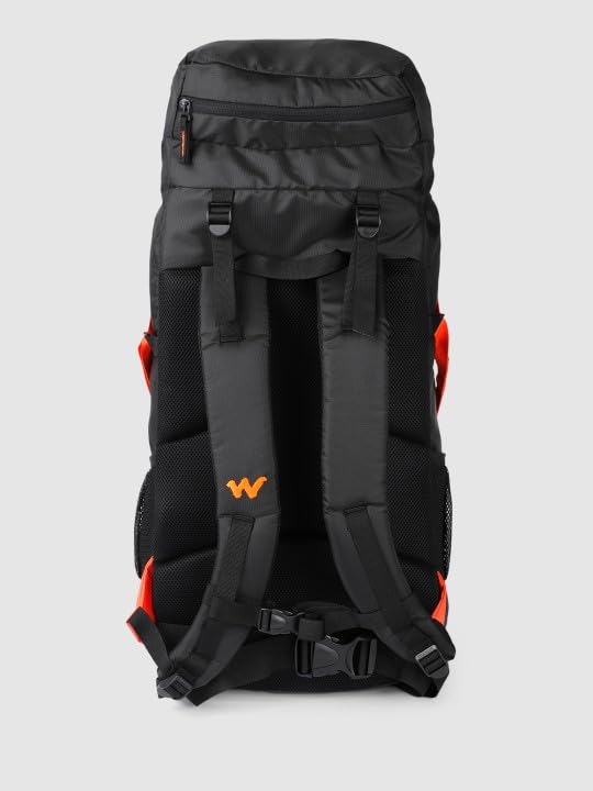 Wildcraft Explorer, 50 L, Black Orange, Rucksack - Image 3