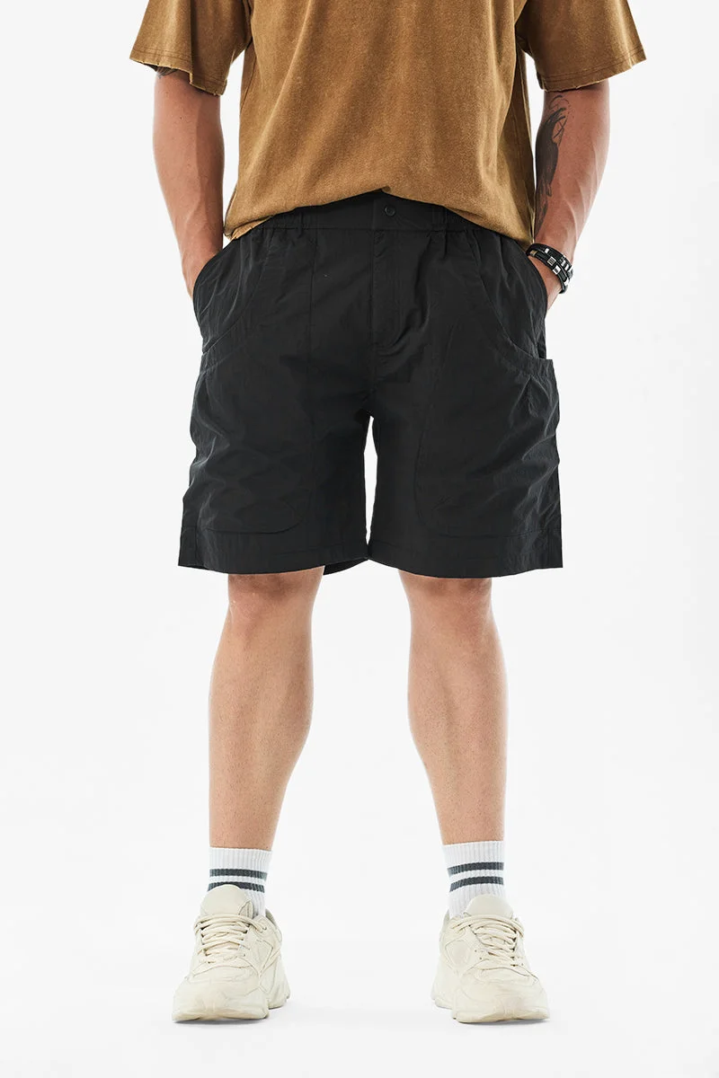 SNITCH شورت فضفاض من النايلون بنسبة %