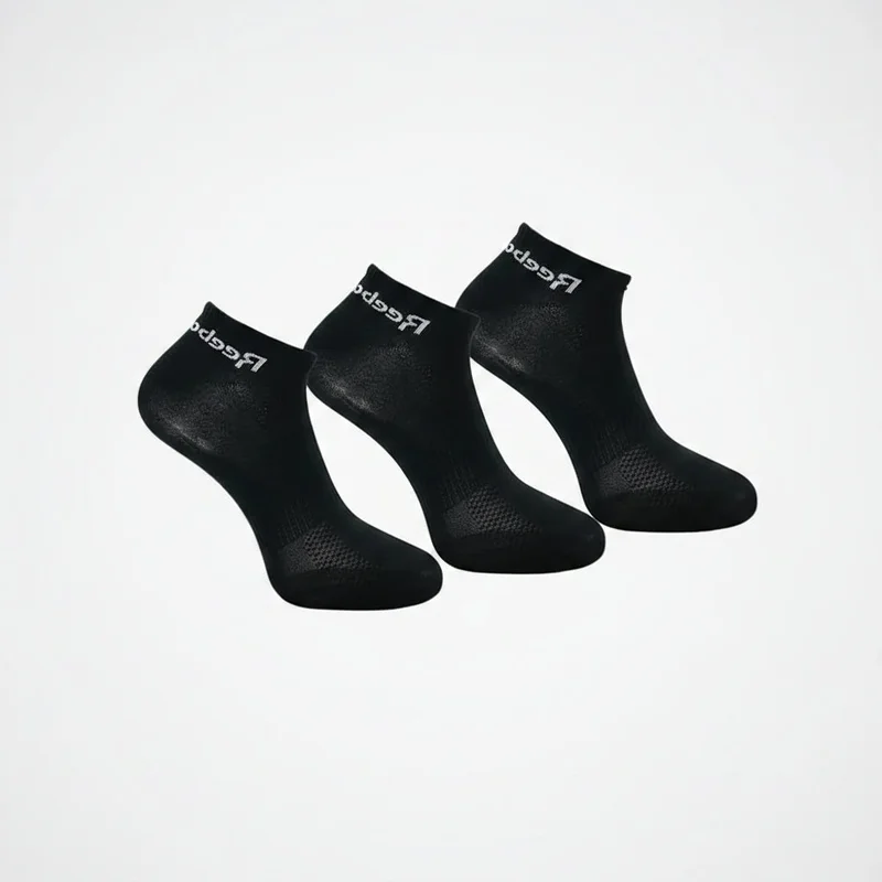 Reebok Black Unisex Socks