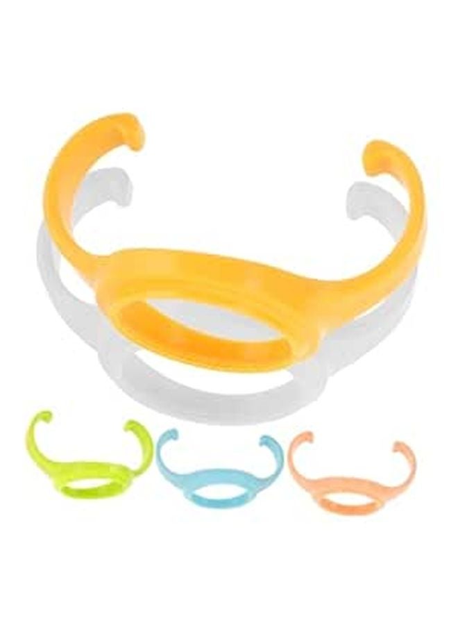 5Pcs Baby Bottle Handles Non Slip Plastic Grips for Wide Neck Bottles Dishwasher Safe - Image 1