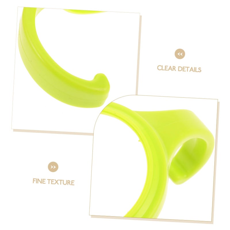 5Pcs Baby Bottle Handles Non Slip Plastic Grips for Wide Neck Bottles Dishwasher Safe - Image 4