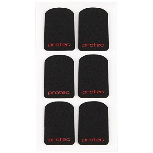 Pro-Tec Protec Woodwind Mouthpiece Cushions, 6-Pack, Size Small, Thick (.8mm), Black, Model MCS8B - Image 2