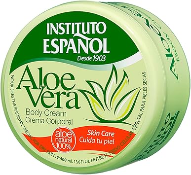 Instituto Espanol كريم اليدين والجسم بالألوة فيرا 400 مل من معهد إسبانيول - Image 1