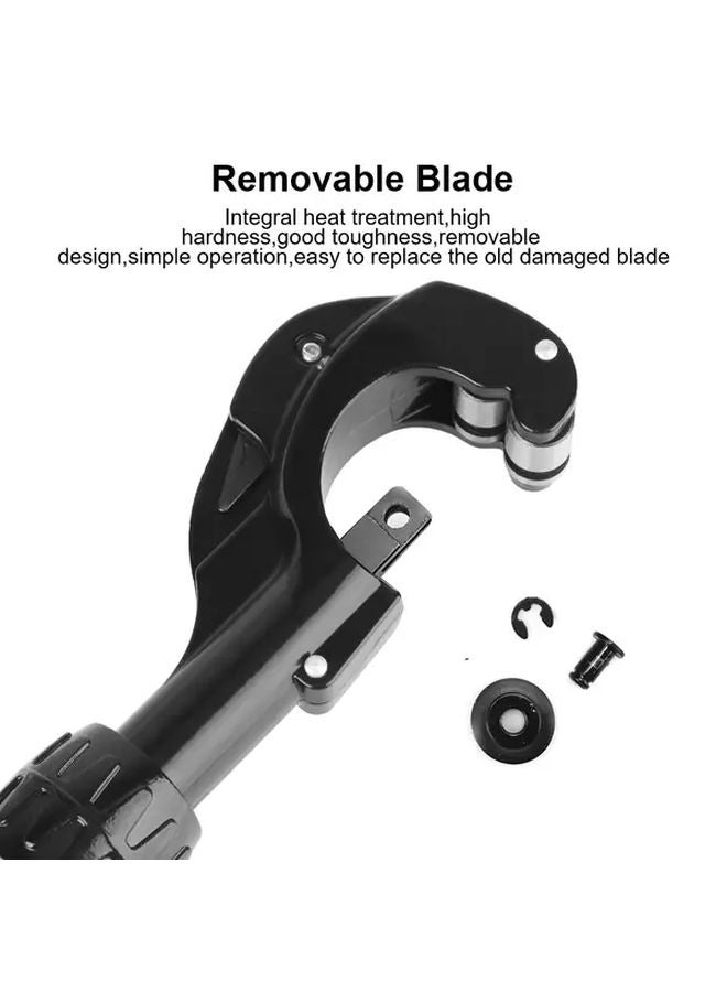Black Manual Pipe Cutter For Copper And Stainless Steel Tubes 3 35mm - Image 2