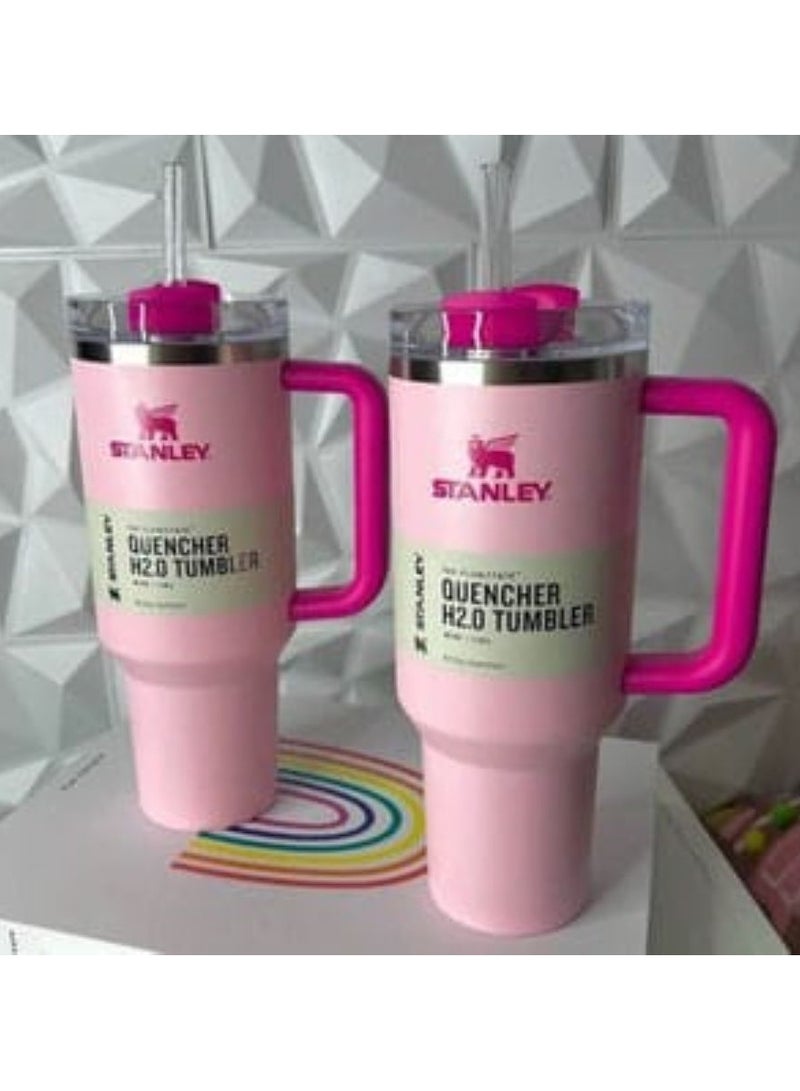 Stanley Quencher H2.0 FlowState Stainless Steel Vacuum Insulated Tumbler with Lid and Straw for Water, Iced Tea or Coffee, Smoothie and More, 40 oz - Image 4