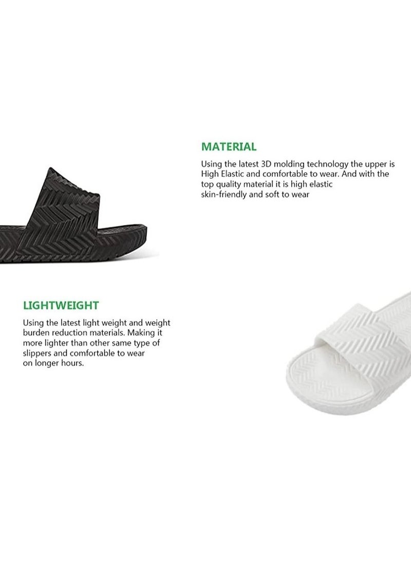 Rubber EVA slipper CSC by DUOZOULU Black