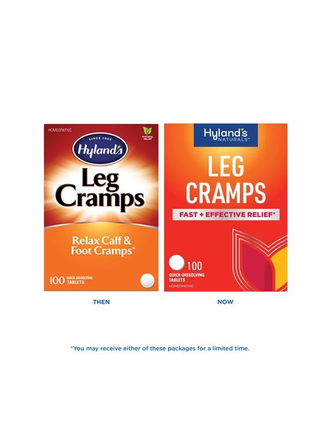 Hyland's Relax Calf and Foot Cramps, 100 Tablets each (Value Pack of 3) - Image 2