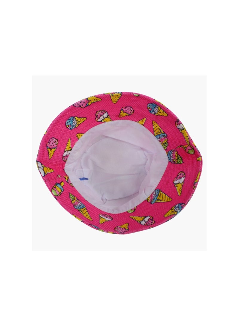 Bucket Hat -  Ice Cream Print - Image 3