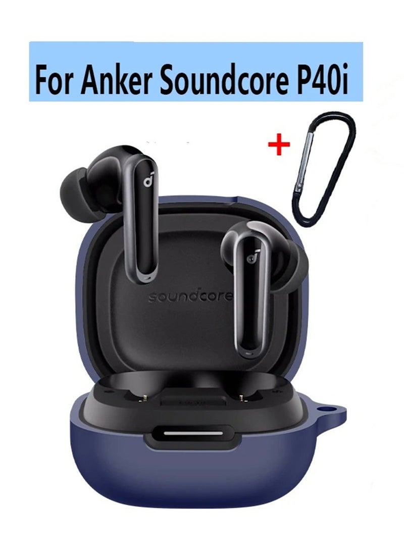 حالة متوافق مع أنكر soundcore p40i حالة سيليكون سدادة الأذن مجموعة حامل - Image 4