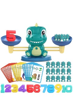 Generic Mathematical Dinosaur Balance Toys, Montessori Toys for 3-year-old Children, Educational and Learning Toys for Boys and Girls, Birthday Gifts for 4, 5, 6, 7-year-old Children.  - Image 3
