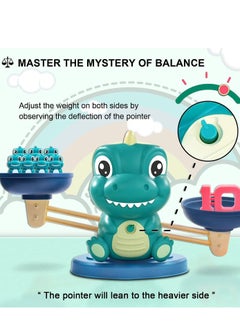 Generic Mathematical Dinosaur Balance Toys, Montessori Toys for 3-year-old Children, Educational and Learning Toys for Boys and Girls, Birthday Gifts for 4, 5, 6, 7-year-old Children.  - Image 4