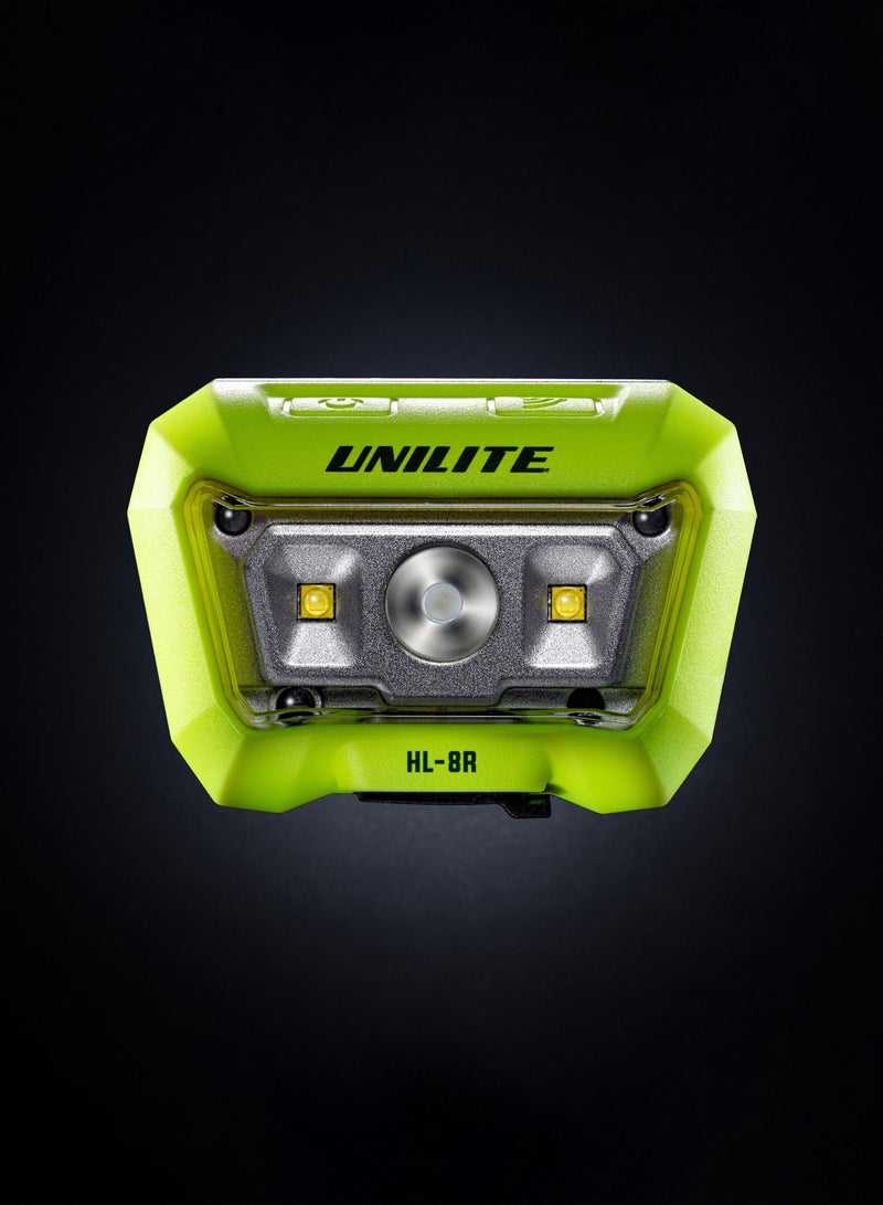 Unilite Hl 8R 475 Lumen Rechargeble Sensor Head Torch - Image 3