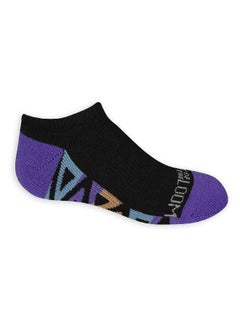 FRUIT OF THE LOOM Fruit of the Loom Girls 6 Pack Everyday Active Cushion No Show Socks, M, Black  - Image 5