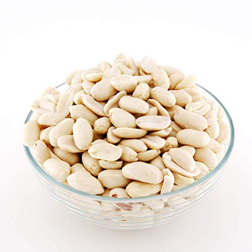Sky Premium USA Grown Jumbo Blanched Peanuts 10lb Unsalted Raw Virginia Peanuts