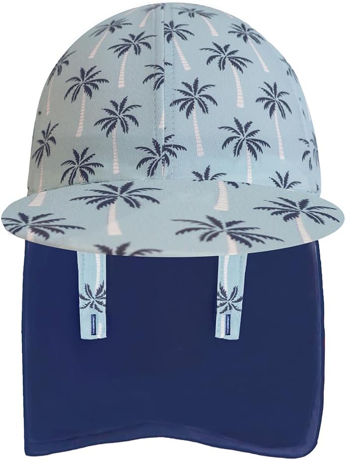 Gifts Treat Kids Legionnaires Hat, UPF 50+ Sun Protection Swim Cap Flap Hat for Kids, Quick Drying Boys Sun Hat with Neck Protection for Beach Seaside Pool… - Image 1