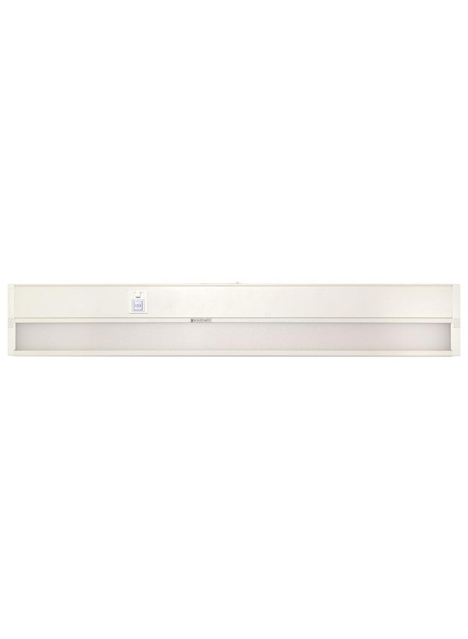نوفو مصباح Nuvo Lighting 63/505 CounterQuick LED يُثبّت أسفل الخزائن، قابل لاختيار درجة حرارة اللون، 34 بوصة، أبيض - Image 1