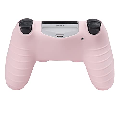 RALAN Pink Controller Skins for PS4, Silicone Controller Cover Skin Protector Compatible with PS4 Slim/PS4 Pro Controller (Pink Pro Thumb Grip x 6,Skull Cap Grip x 2)(Camouflage Pink+White Pink - Image 5