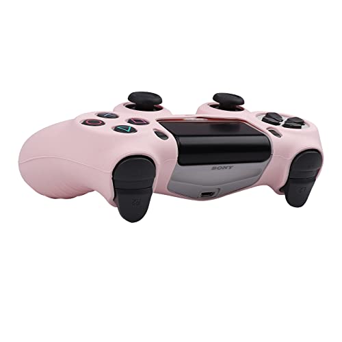 RALAN Pink Controller Skins for PS4, Silicone Controller Cover Skin Protector Compatible with PS4 Slim/PS4 Pro Controller (Pink Pro Thumb Grip x 6,Skull Cap Grip x 2)(Camouflage Pink+White Pink - Image 3