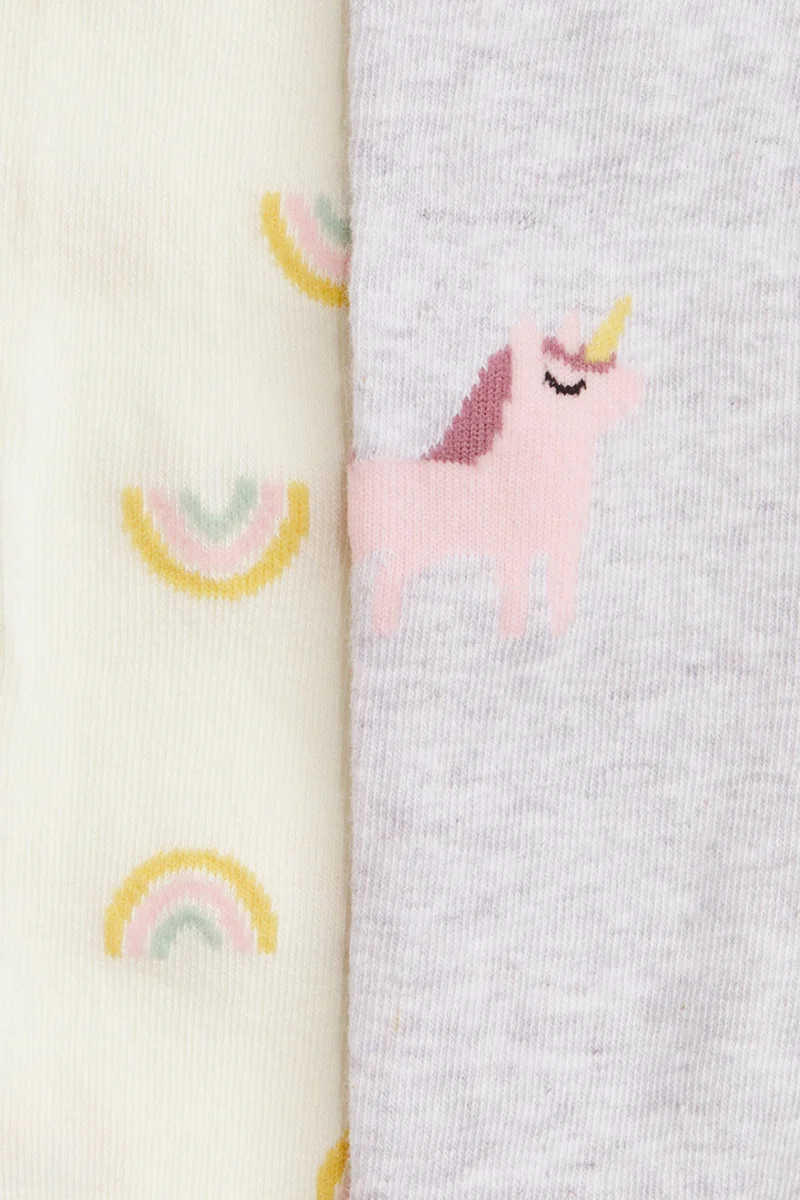 H&M 2-pack fine-knit tights