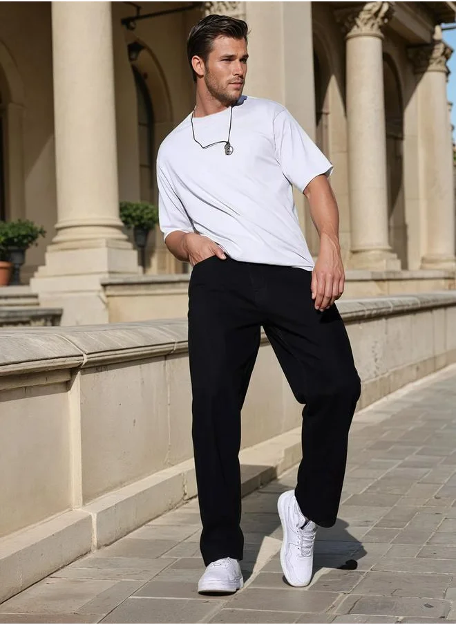 Hubberholme Black Jeans For Men