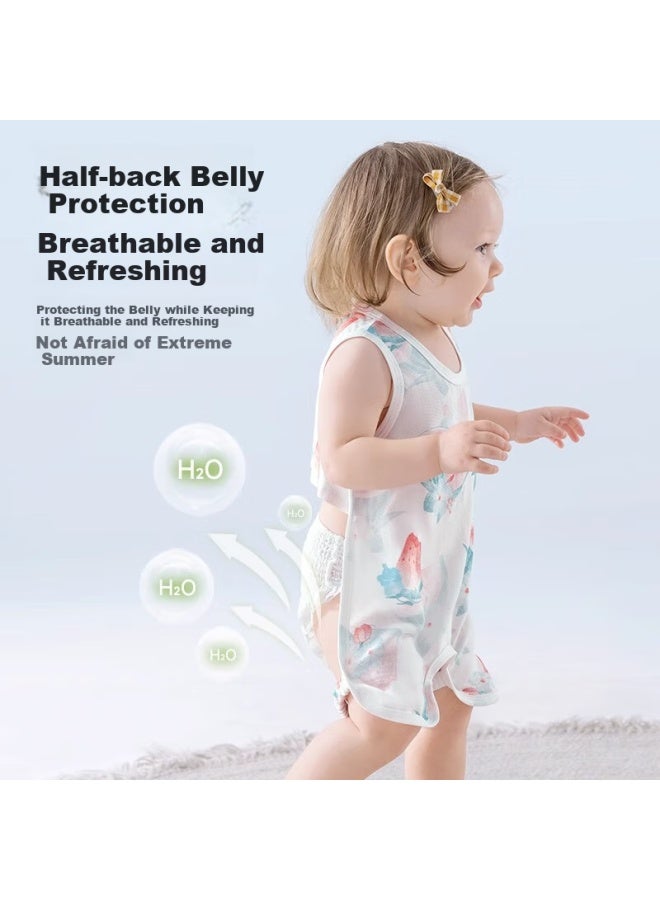 Beptides Beipesi Belly Band Baby Belly Summer Gauze Baby Bellyband Newborn Clothes To Prevent Cold Back Vest Miracle - Image 2