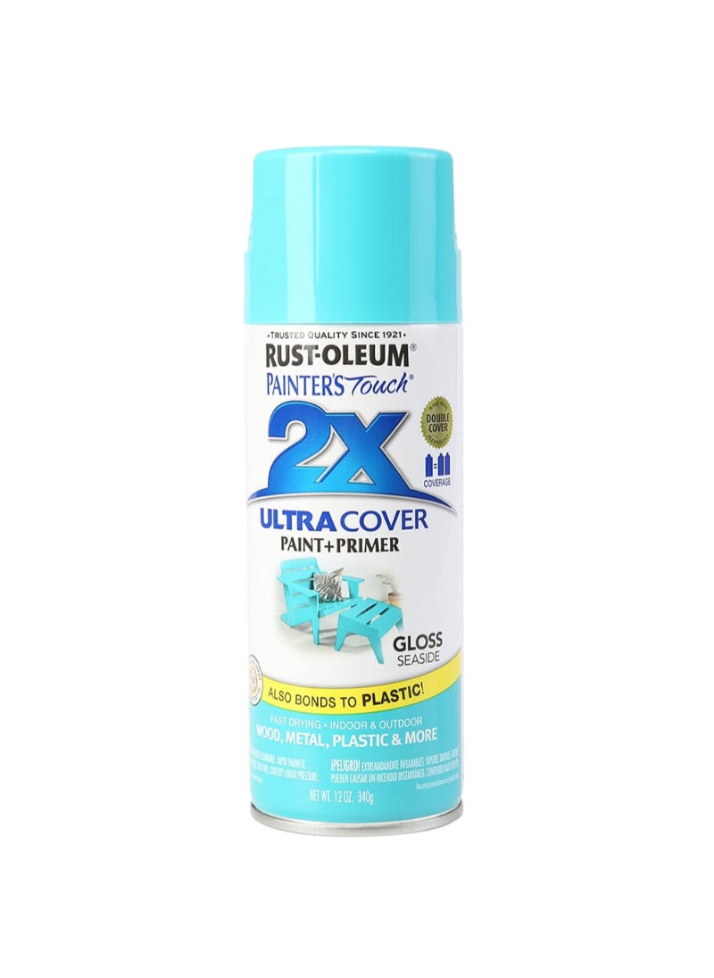 RUST-OLEUM Rustoleum Painter's Touch Spray Paint (400 ml, Seaside Gloss) 