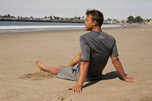 O'NEILL ONeill Mens Basic Skins Long Sleeve Sun Shirt UPF 30 Sun and Rash Protection for Surfing and All Outdoor Activities White XLarge - Image 3