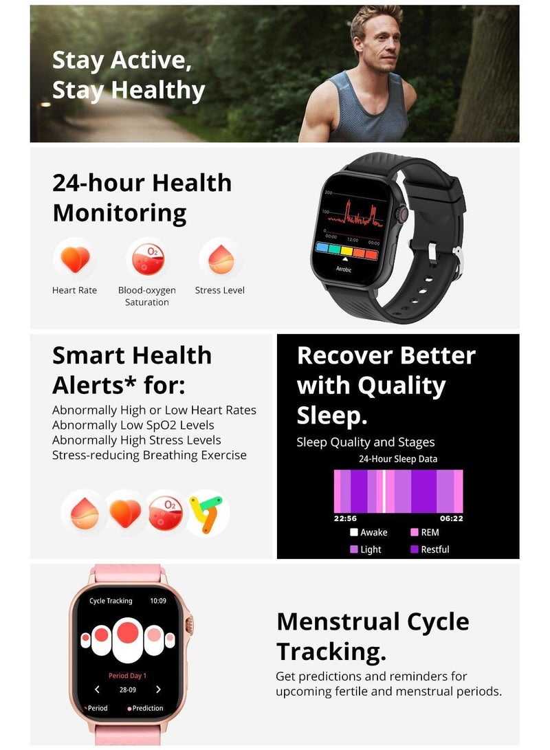 COLMI P82 2025 GPS Smart Watch with 2.13-inch AMOLED HD Display and Built-in GPS - Image 3