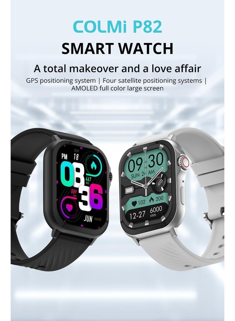 COLMI P82 2025 GPS Smart Watch with 2.13-inch AMOLED HD Display and Built-in GPS - Image 2